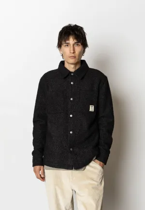 Ace boucle overshirt - Black