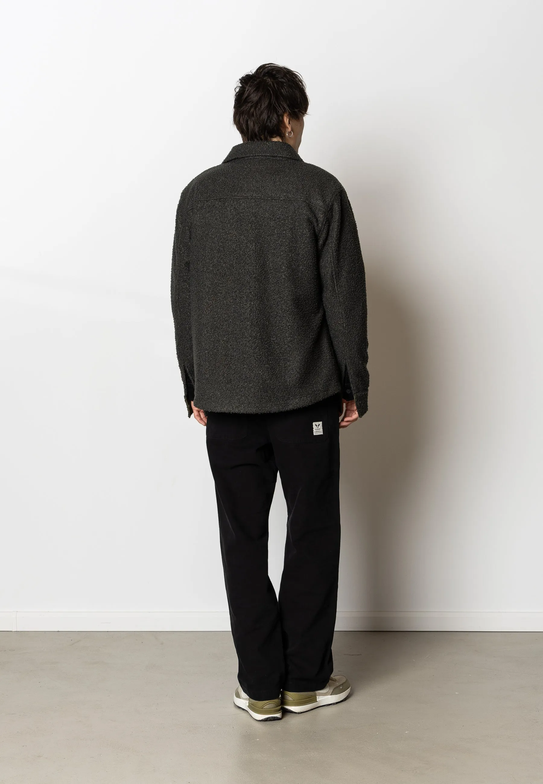 Ace boucle overshirt - Green