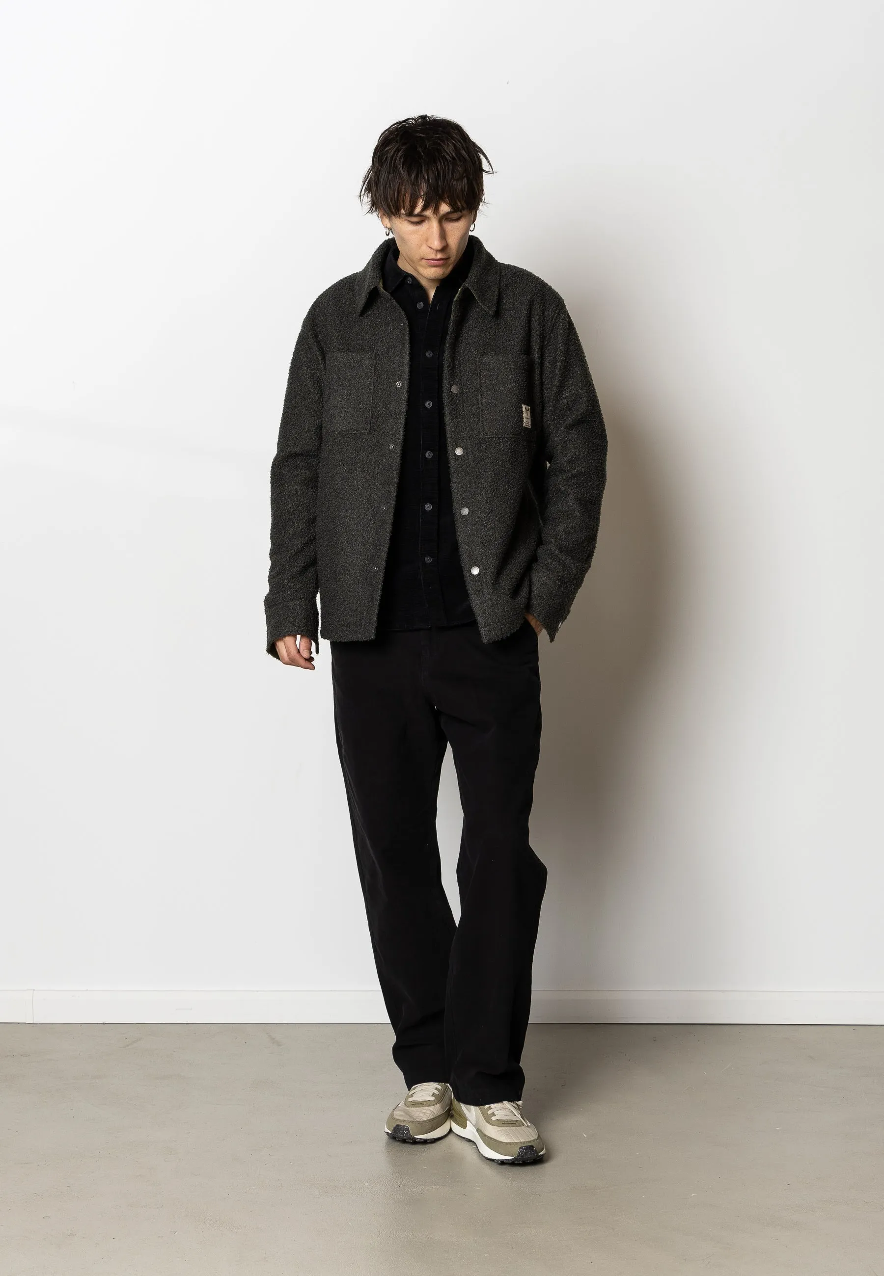 Ace boucle overshirt - Green