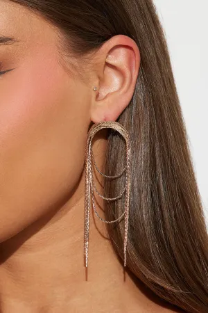 Always Look Good Drop Earrings - Gold