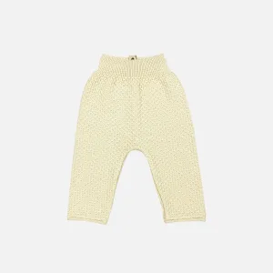 Baby Cotton Cloud Pants - Milk