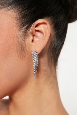 Baby You're A Firework Earrings - Silver