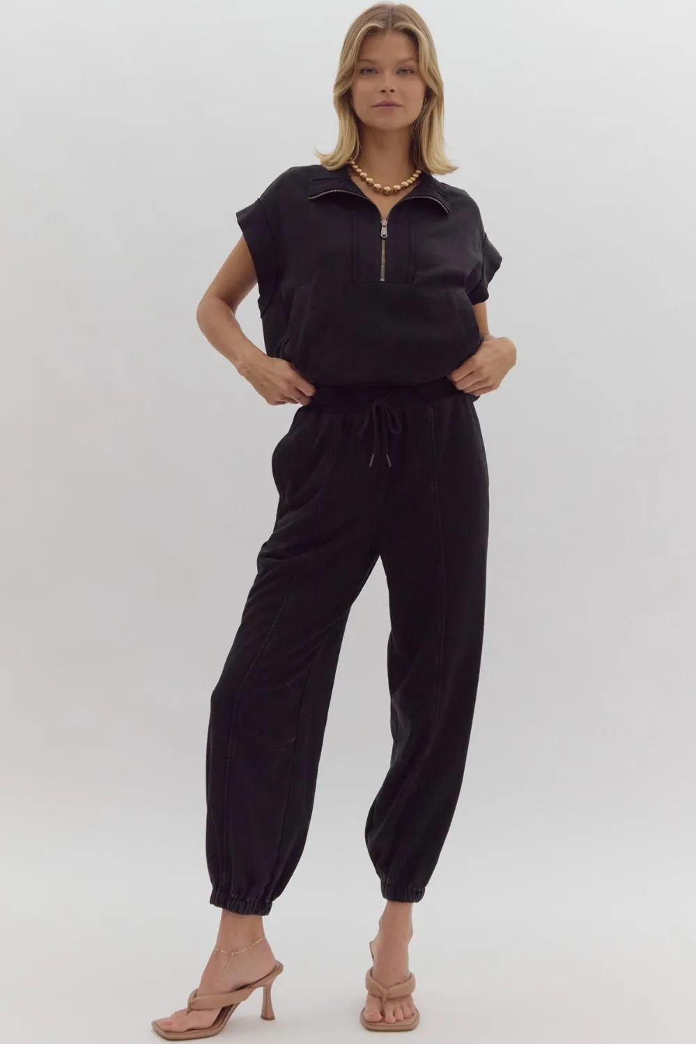Black Joggers