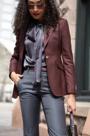 Blazer - Burgundy
