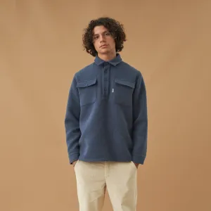 bound 'Marine' Textured Heavy Overshirt