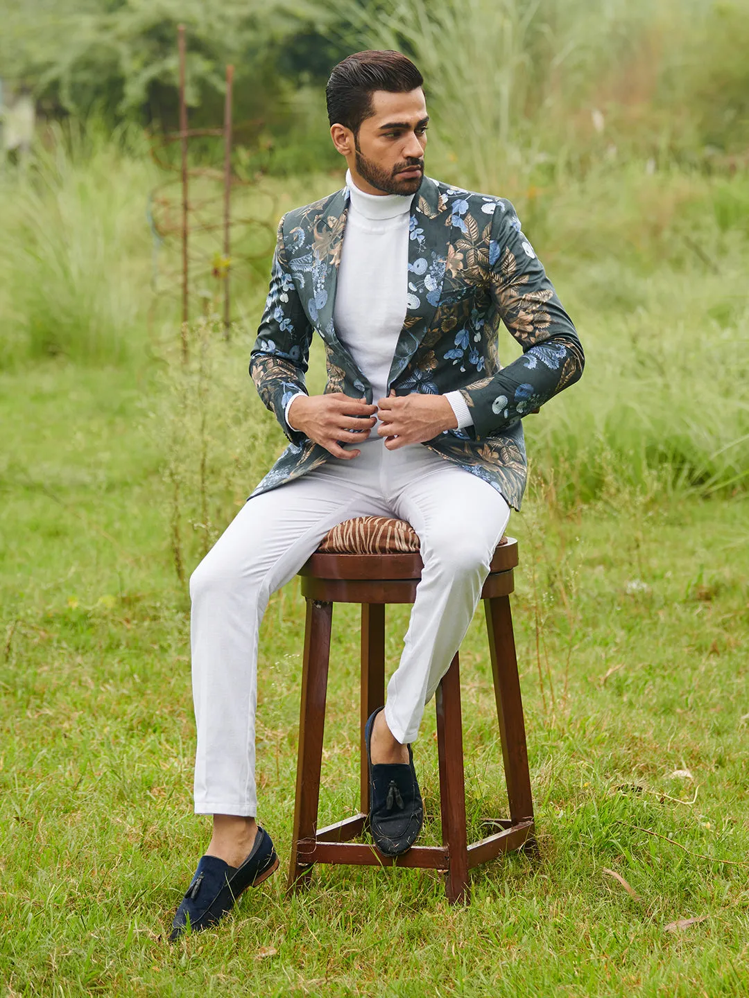 DOUBLE TRUFFLE BLAZER