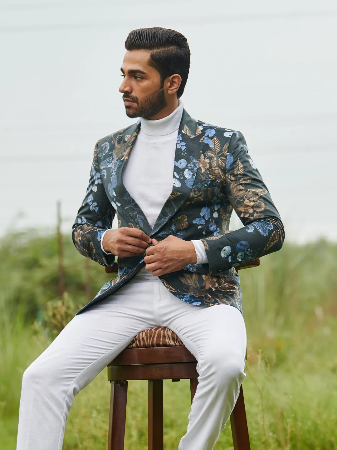 DOUBLE TRUFFLE BLAZER