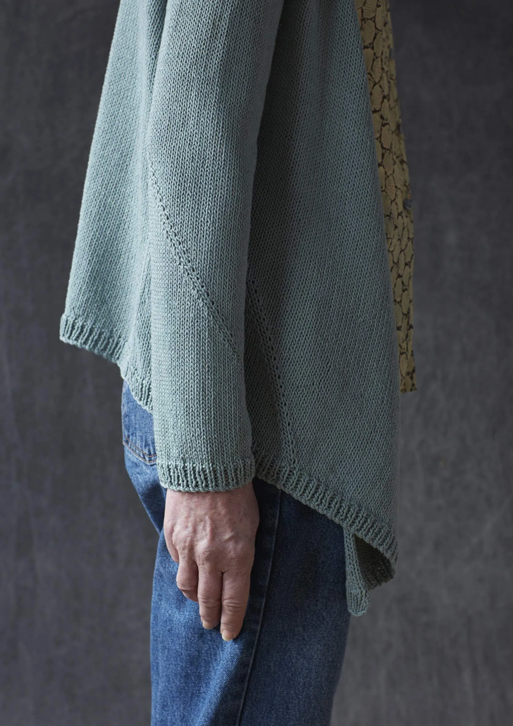 Erika Knight Studio Linen - Dusk Waterfall Cardigan