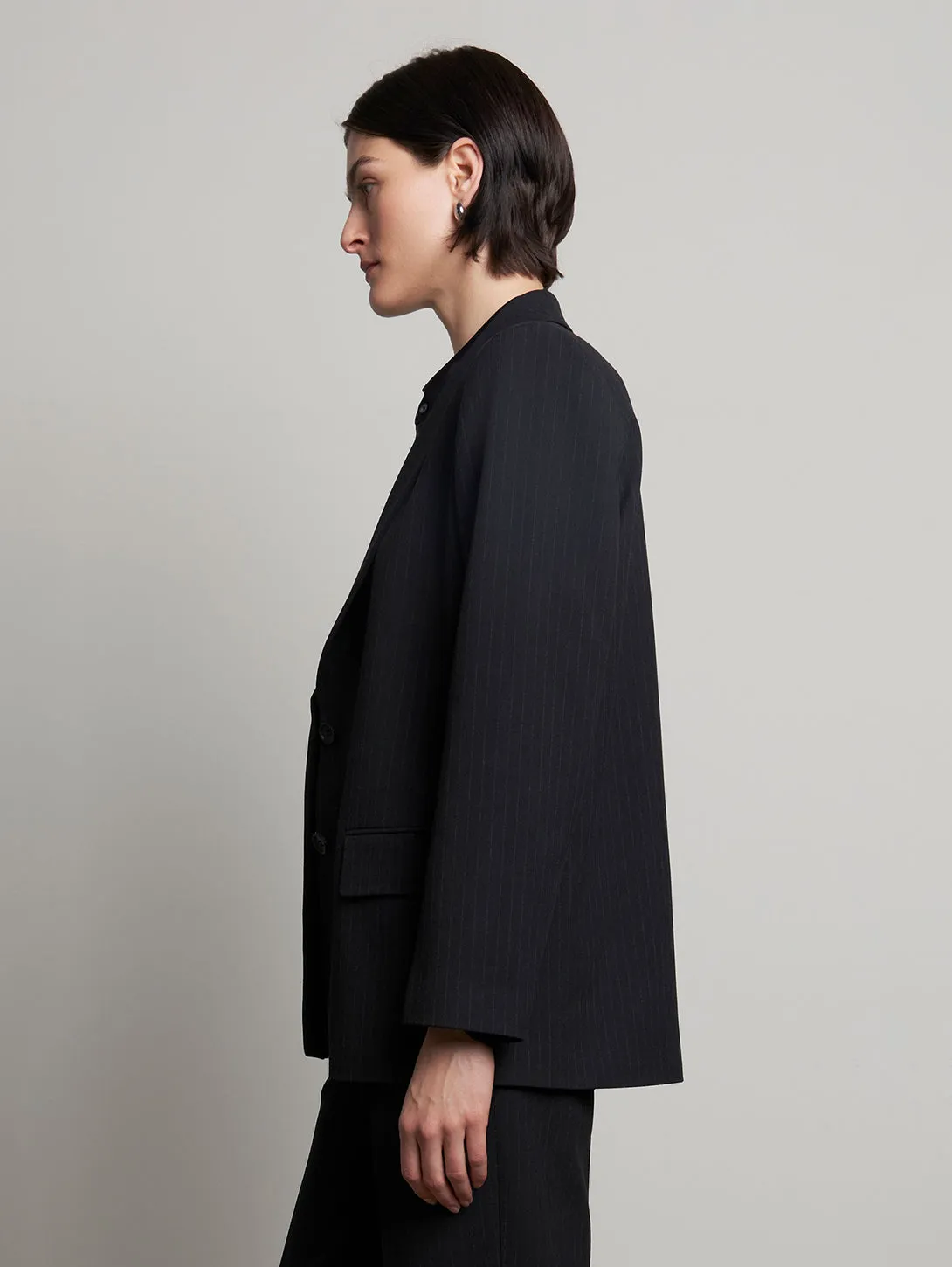 Fresno Suiting Blazer - Cinder