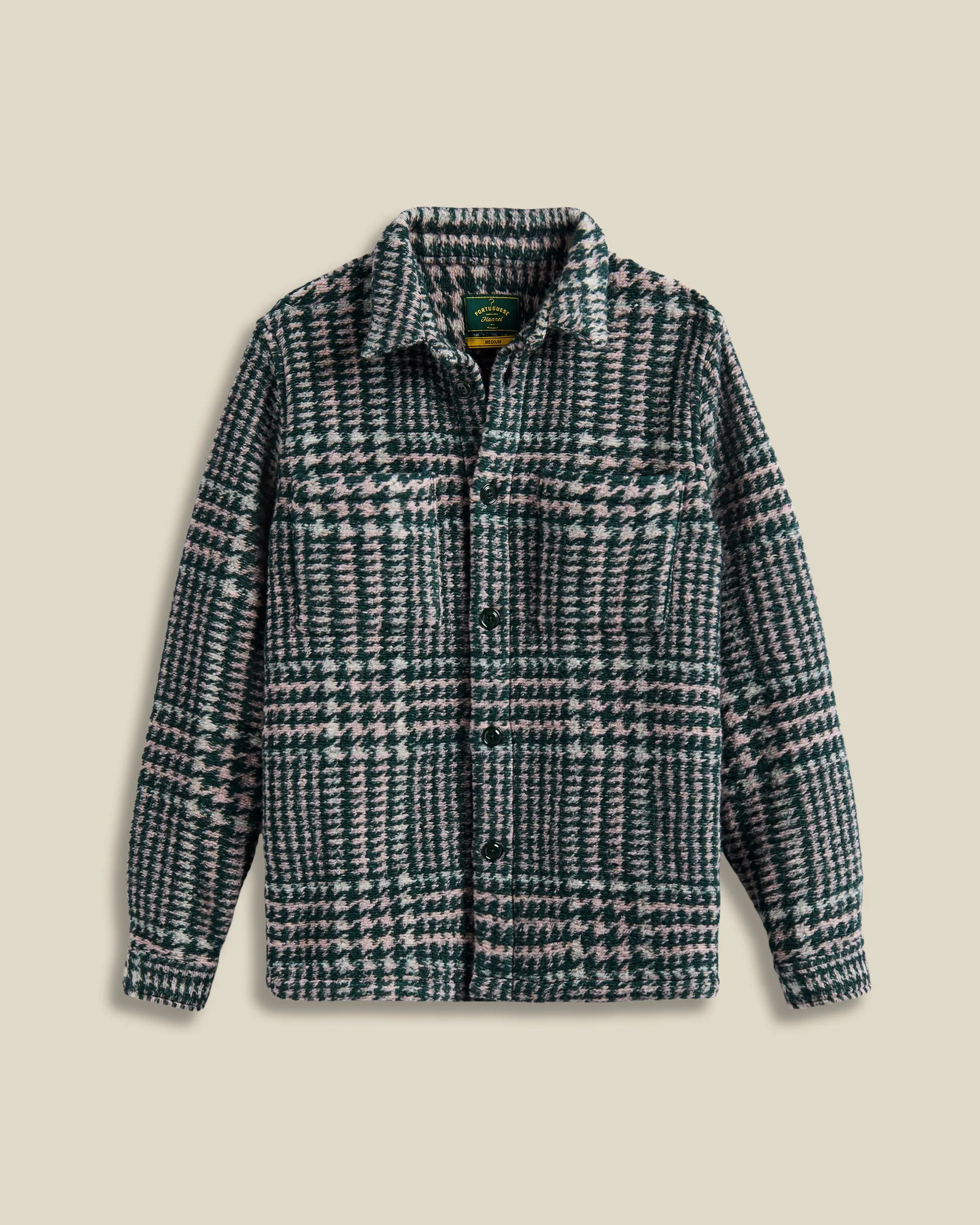 Gales Overshirt - Green/Rose