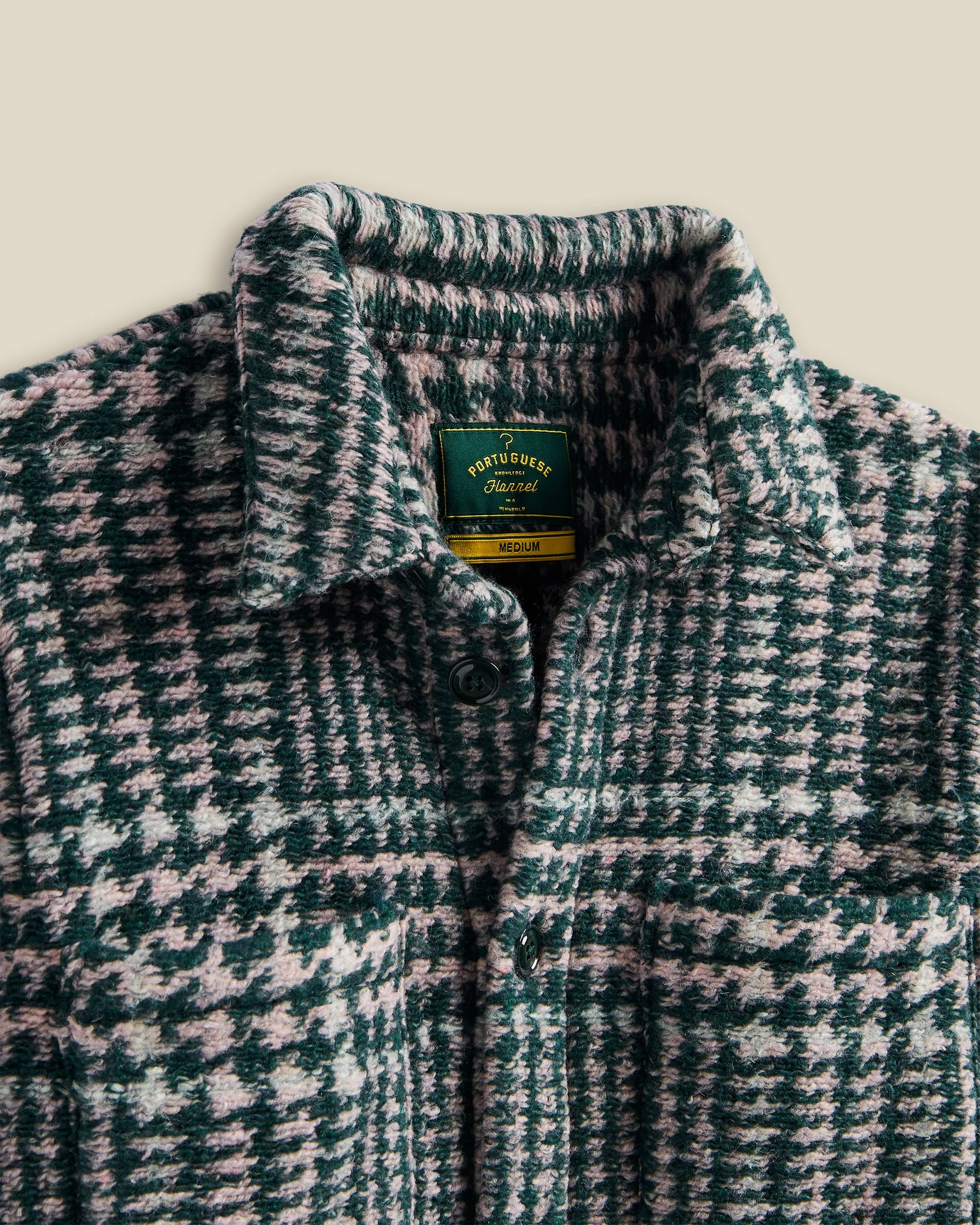 Gales Overshirt - Green/Rose
