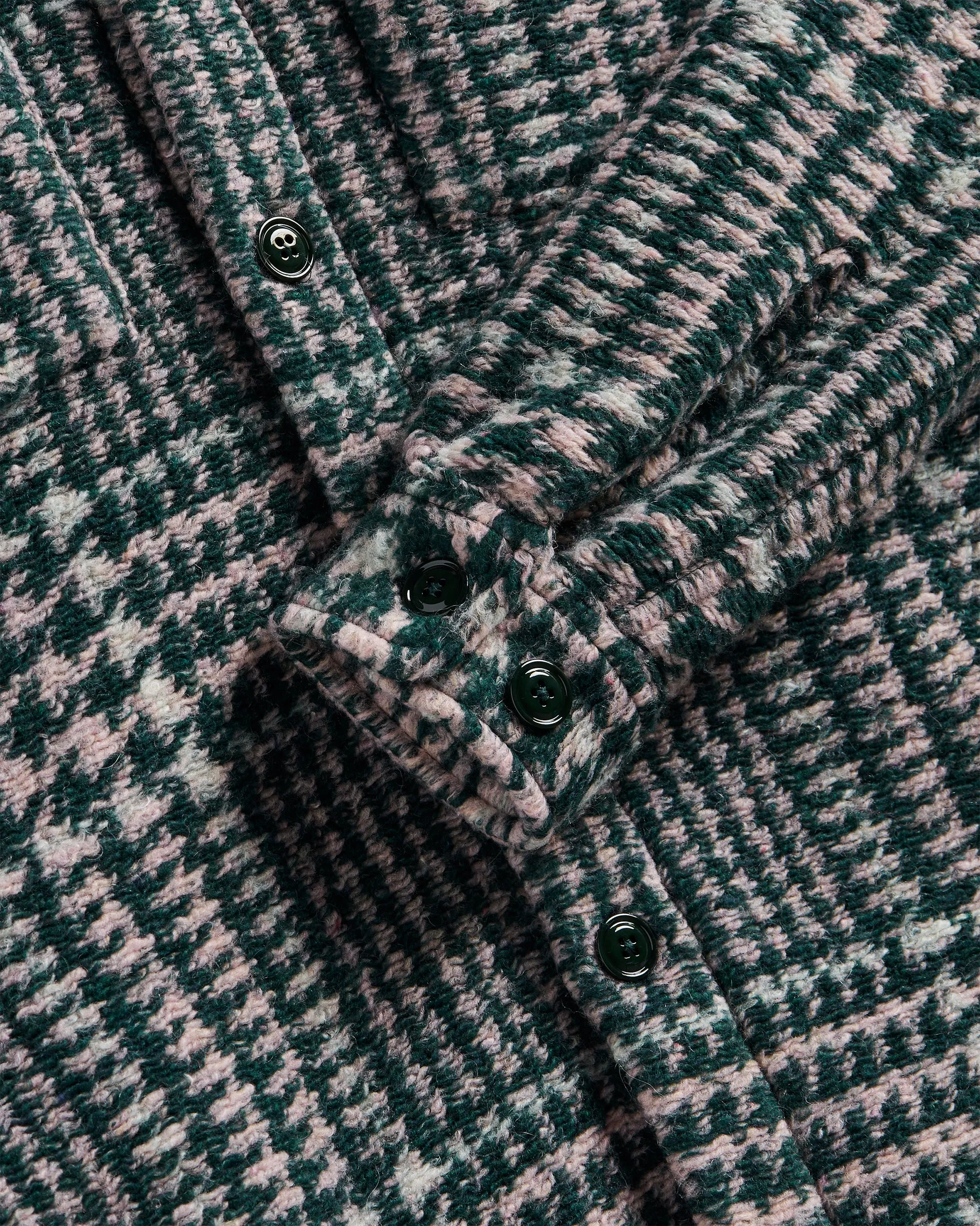 Gales Overshirt - Green/Rose