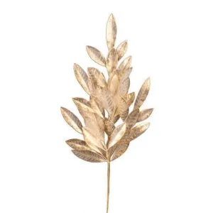 Gold Bay Leaf Spray