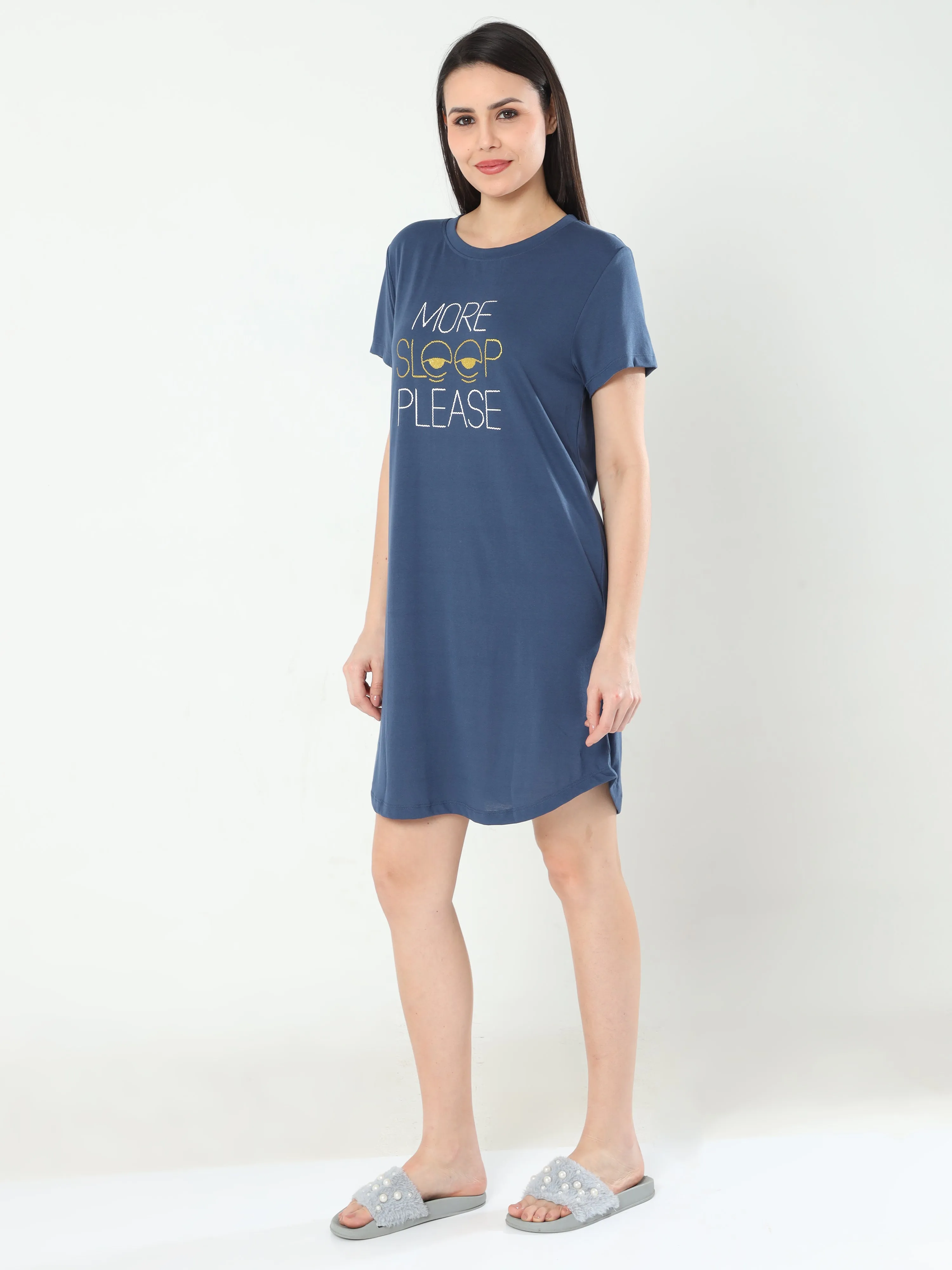 More Sleep Please Long T-Shirt
