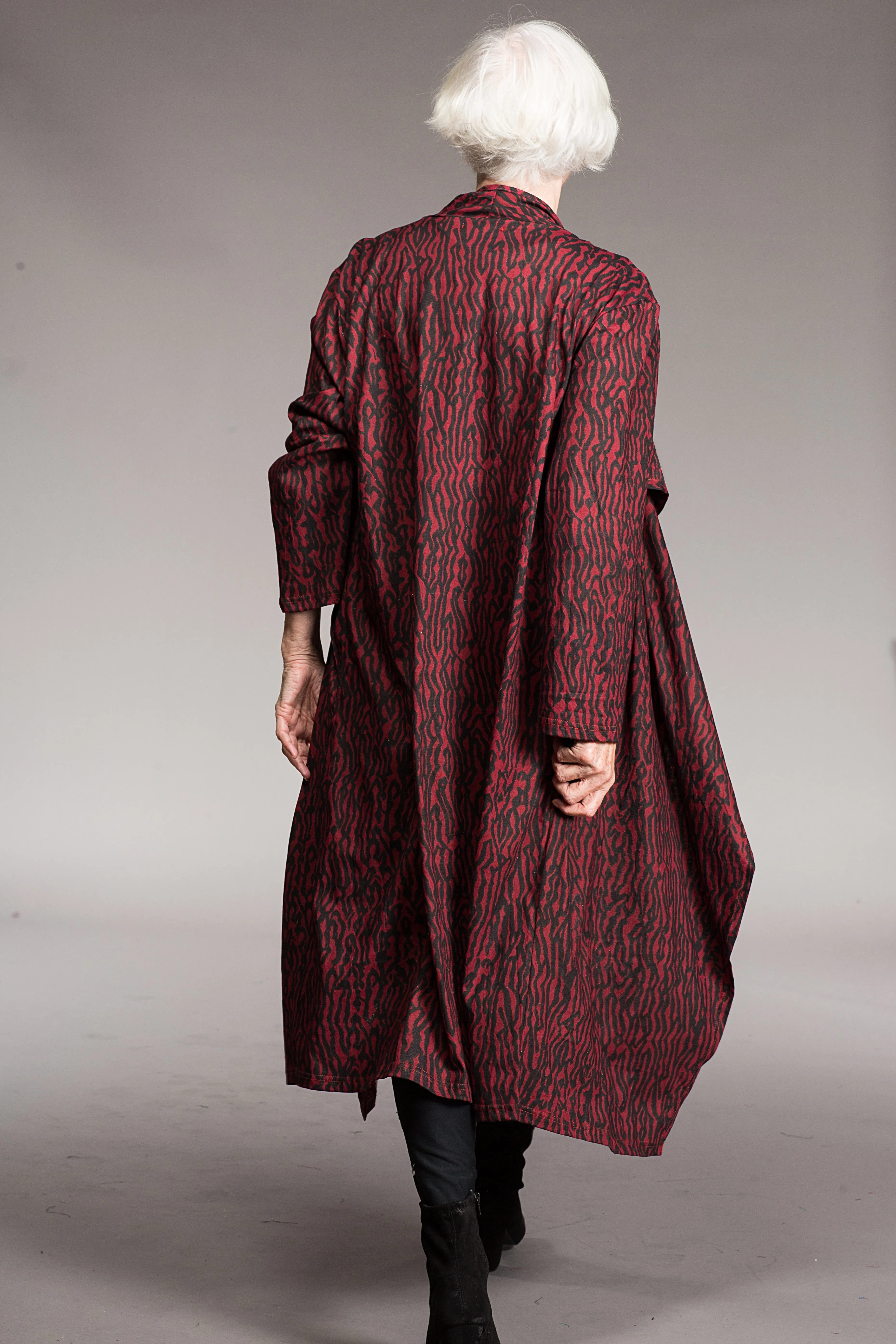 Nellore Jacket Hand Dyed Shibori in Jersey