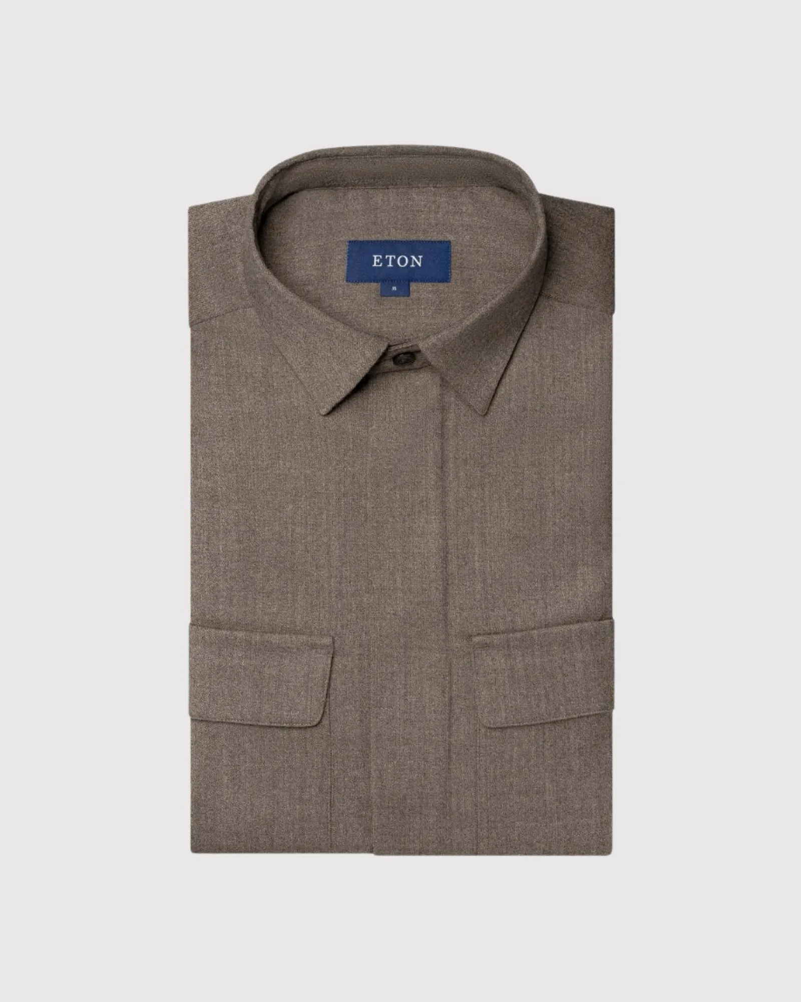 Overshirt Brushed Merino Hybrid Gr