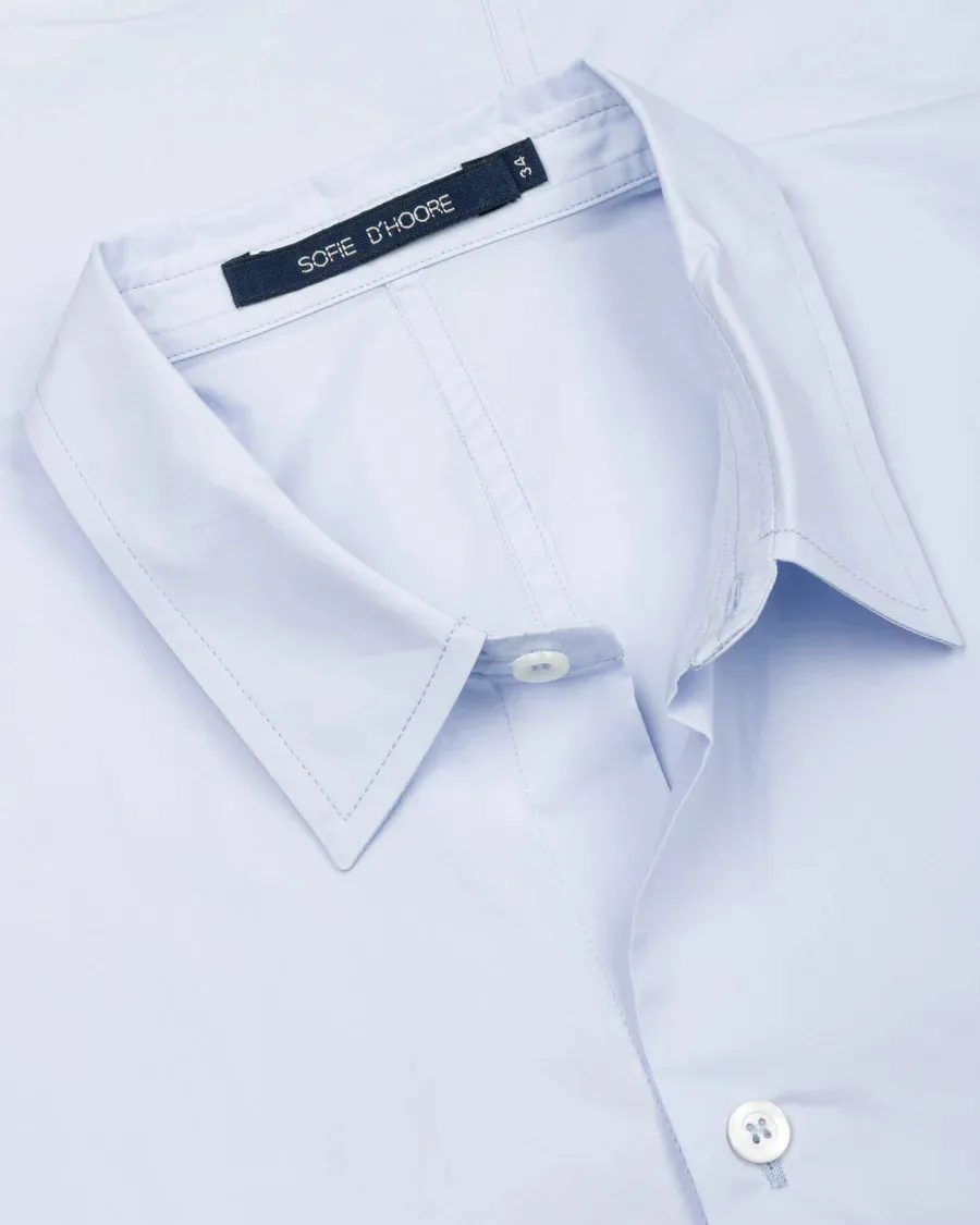 Sofie D'Hoore Short Sleeve Shirt in Waterfall