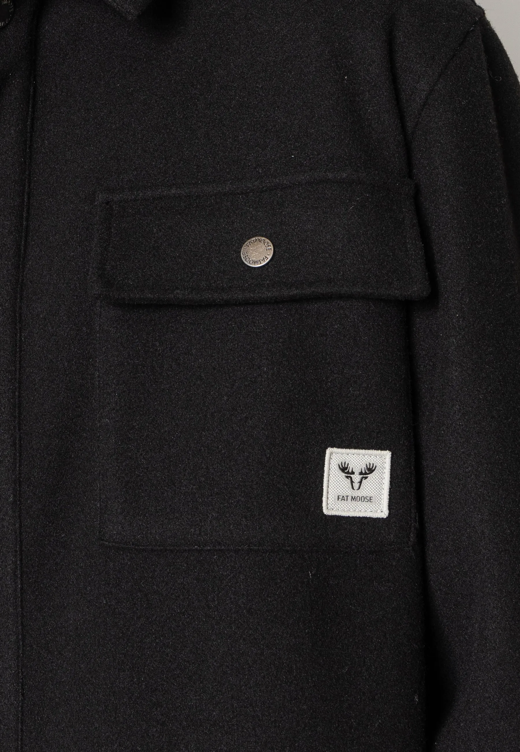 VILLAS OVERSHIRT - Black