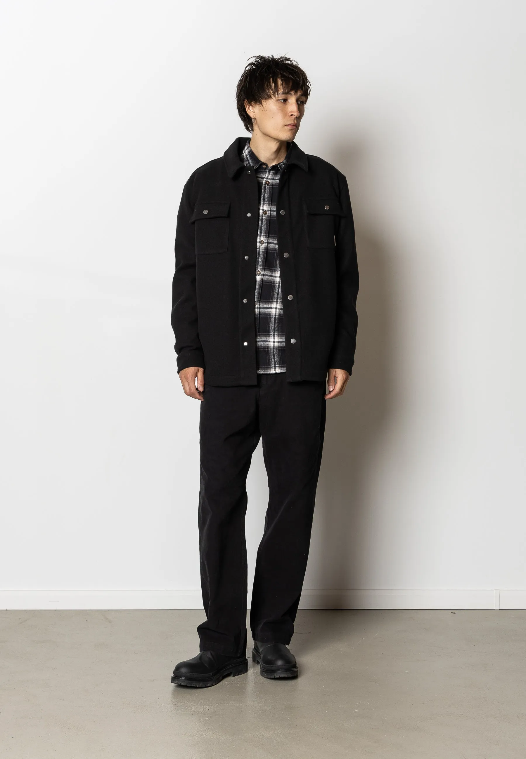 VILLAS OVERSHIRT - Black