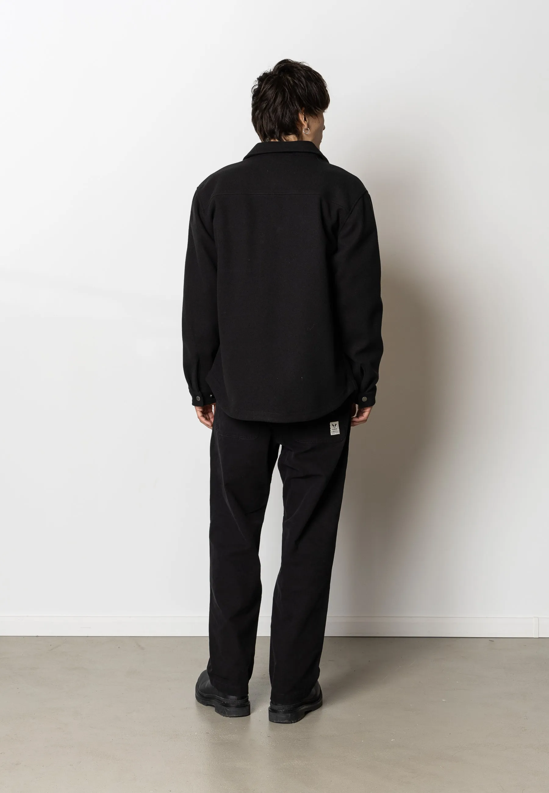 VILLAS OVERSHIRT - Black