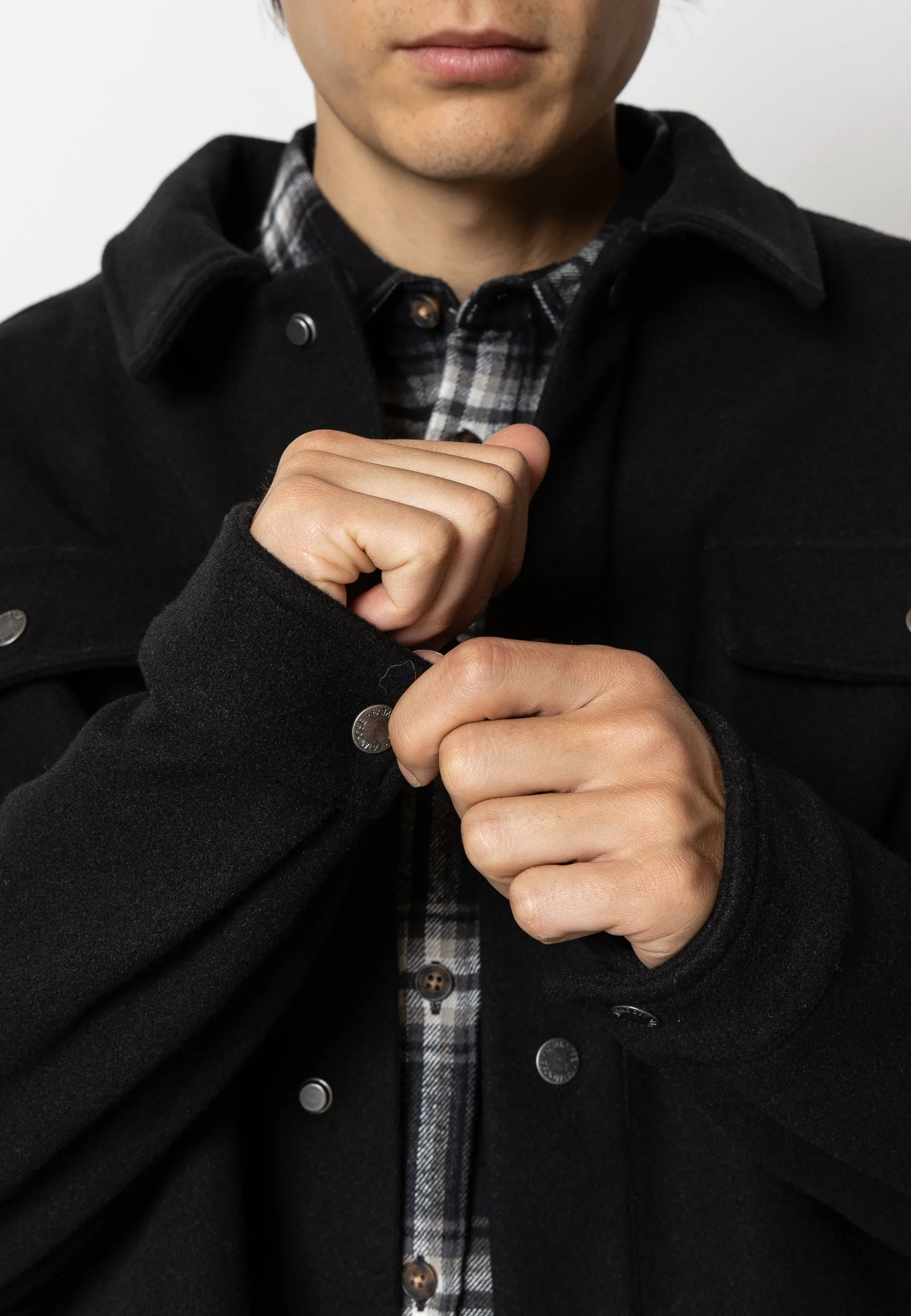 VILLAS OVERSHIRT - Black
