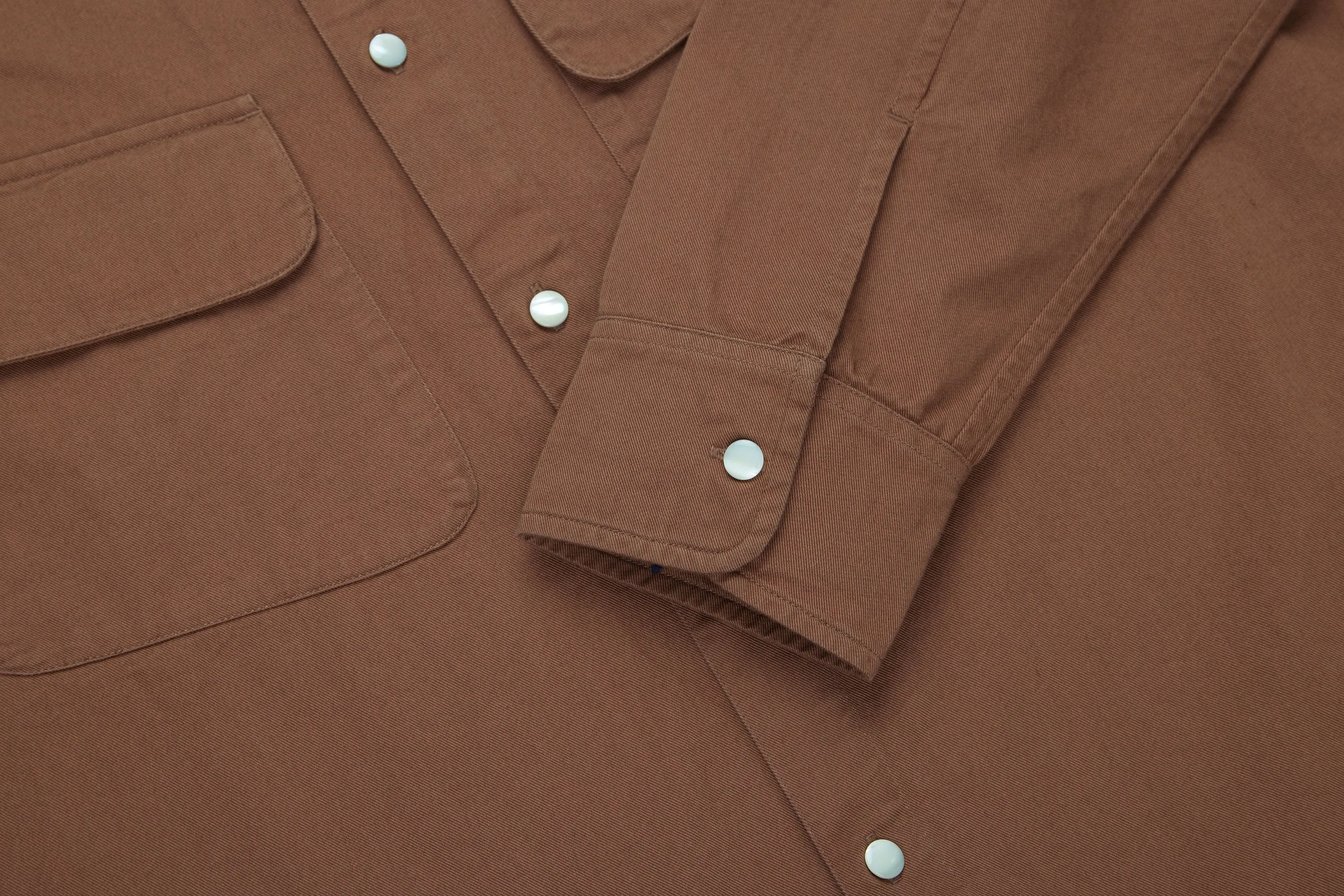 Western Overshirt ~ Rust